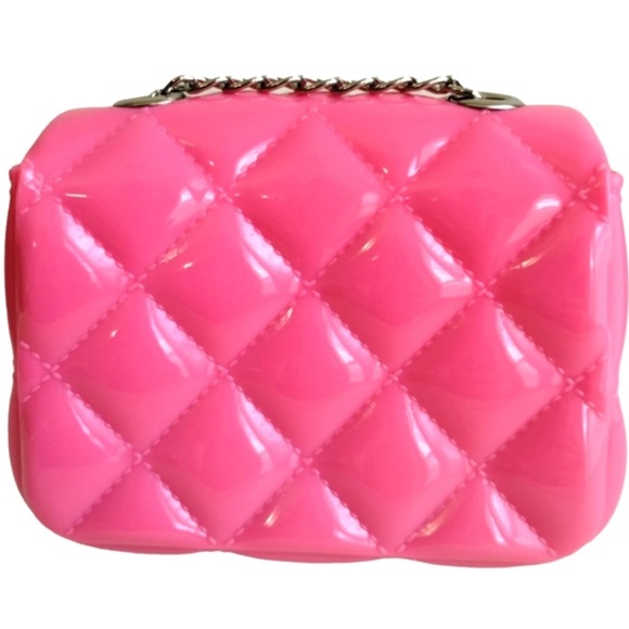 Barbie Miniso Barbiecore Y2K 90’s Quilted Patent Purse🥳🥳❌❌ - Picture 6 of 6